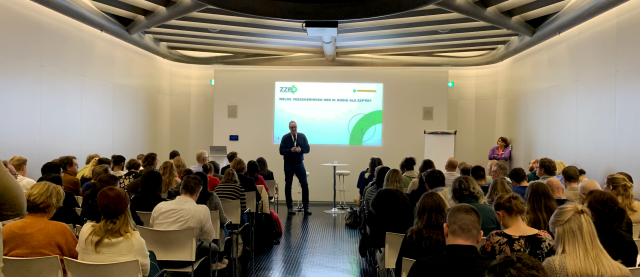 harry geeft workshop op kvk startersdagen