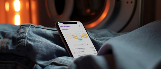 Telefoon dynamische energieprijzen app