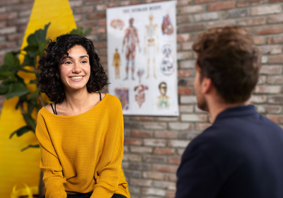 Overleg met zorgprofessional