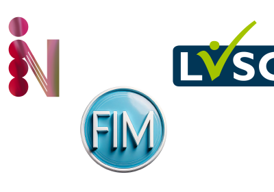 Logo's IN, FIM, LVSC