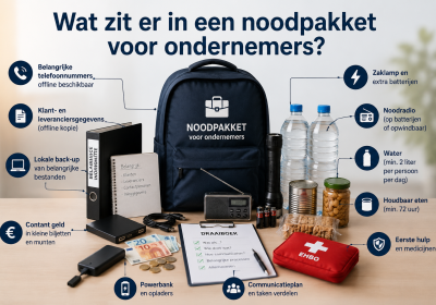 Wat zit er in een noodpakket voor ondernemers