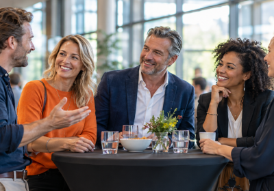 Netwerkende zzp'ers