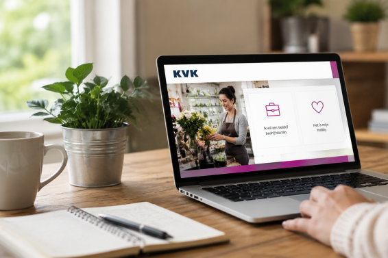 KvK inschrijving - zzp ondernemer