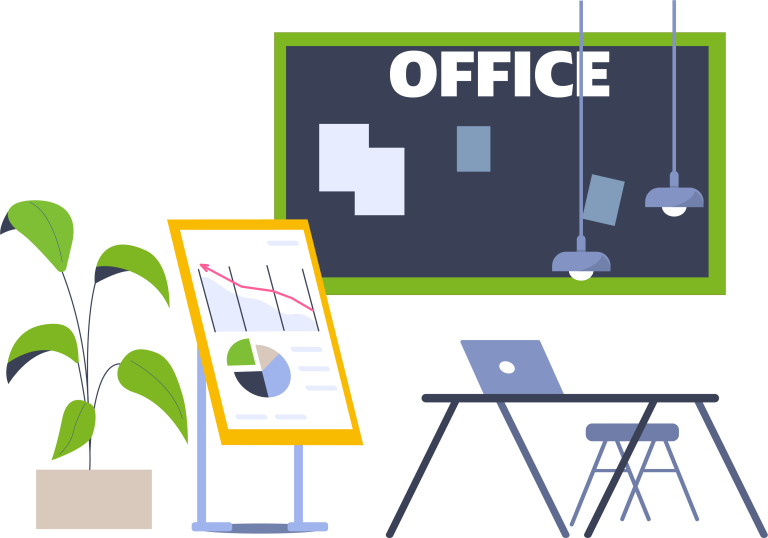 Illustratie office