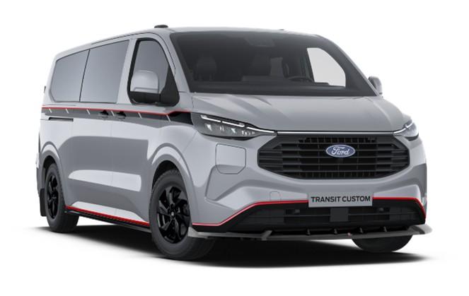 Ford Transit Custom Grey Platinum