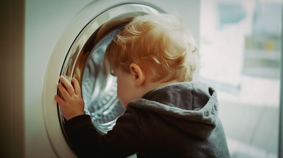 Wasmachine kind energieslurper