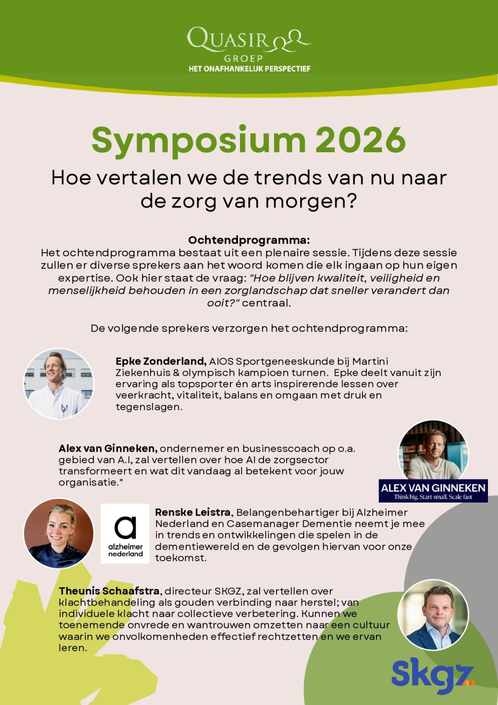 Inhoud van het symposium van Quasir
