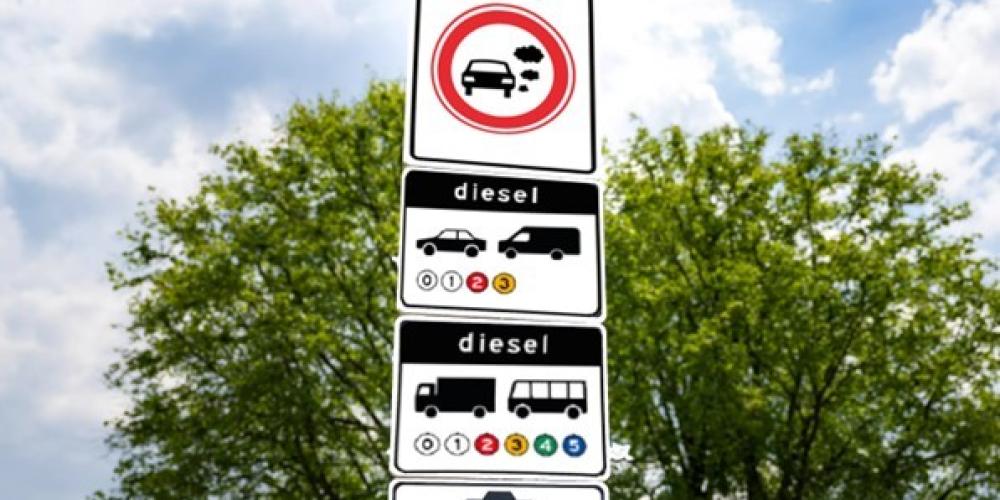 nieuw verkeersbord zero-emissiezone