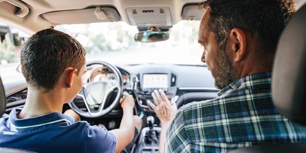 Auto rijschool instructeur