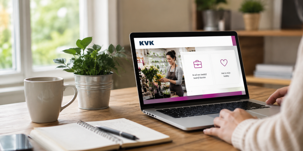 KvK inschrijving - zzp ondernemer