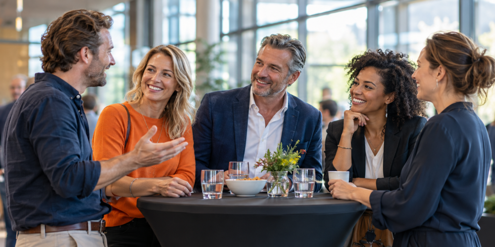 Netwerkende zzp'ers